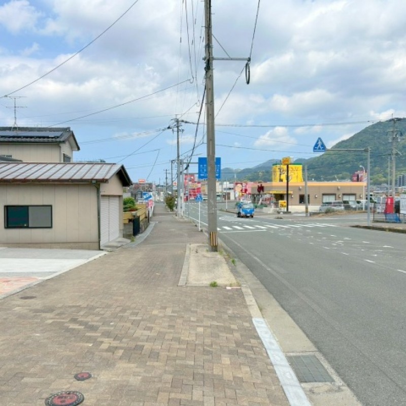 前面道路