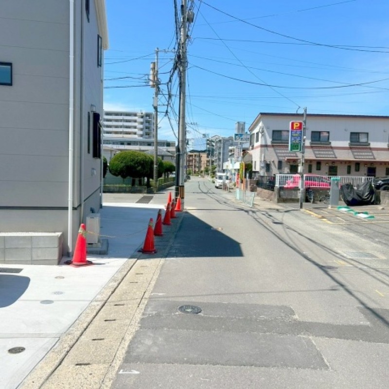 前面道路