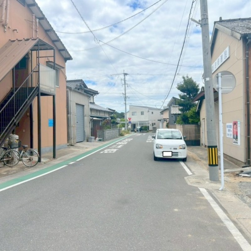 前面道路