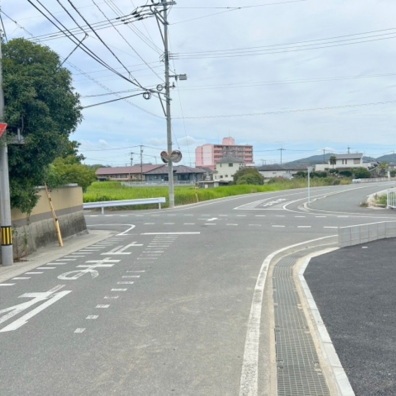 前面道路