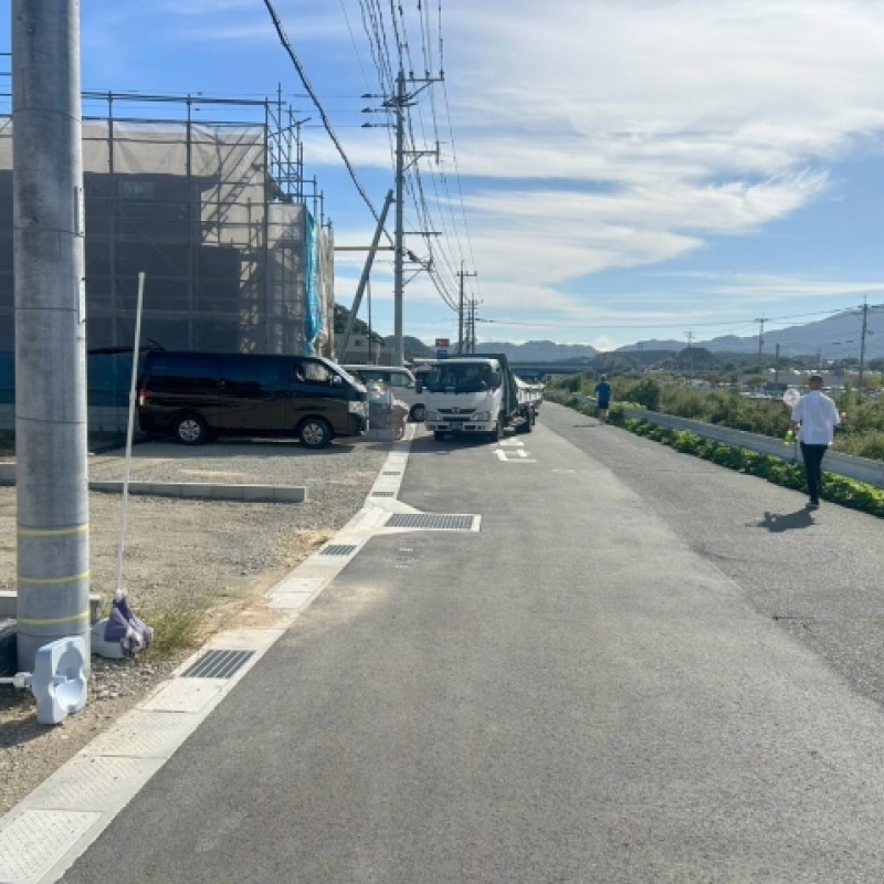 前面道路