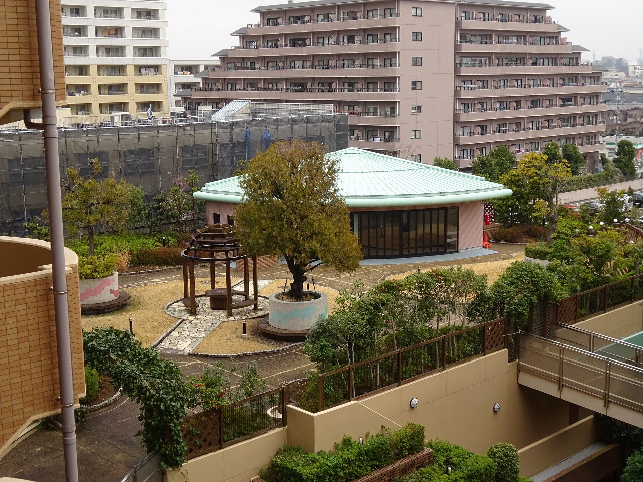 3階部分　空中庭園