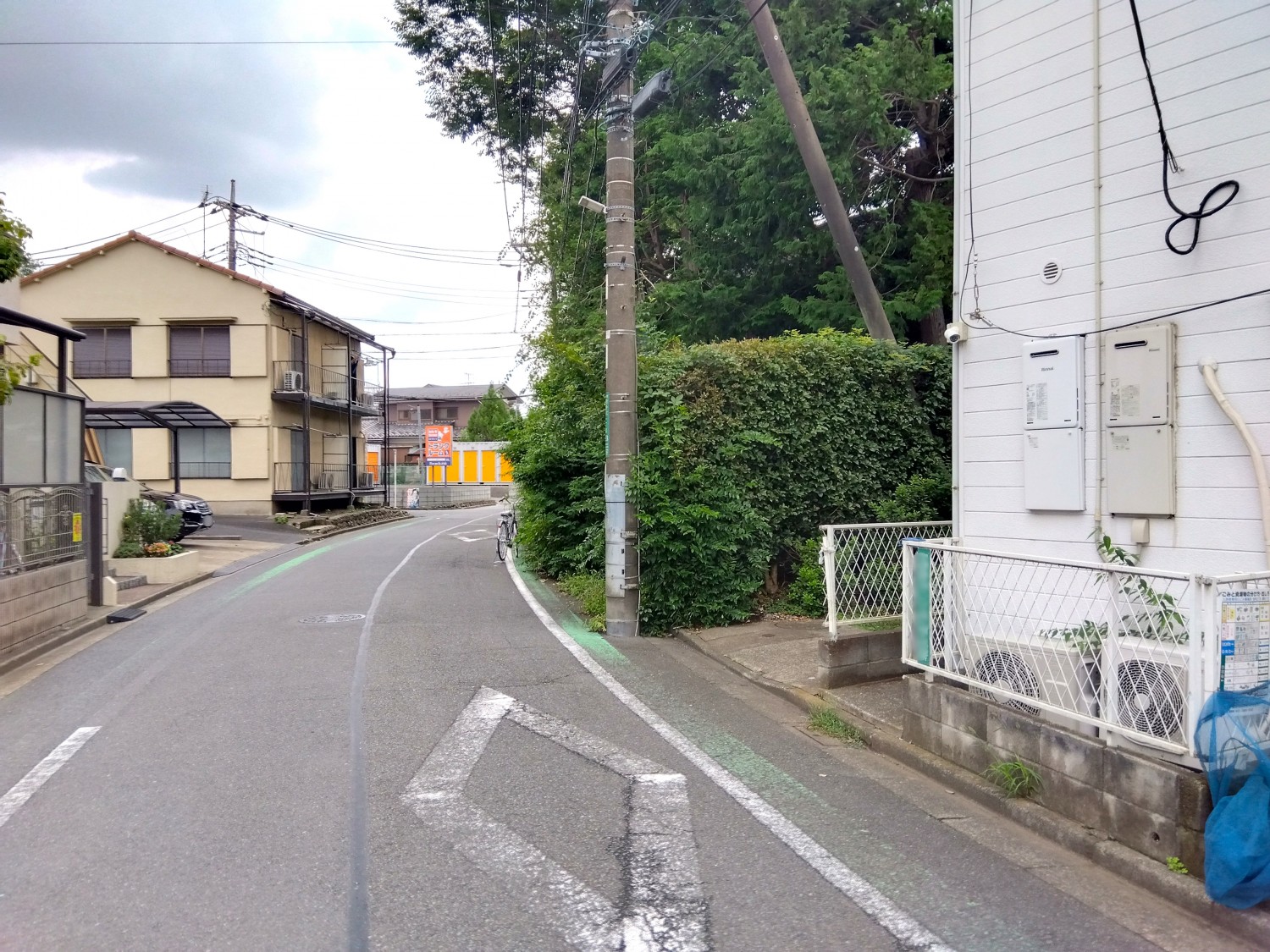 前面道路
