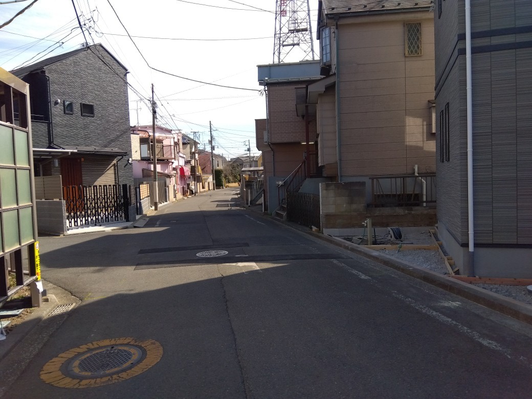 前面道路