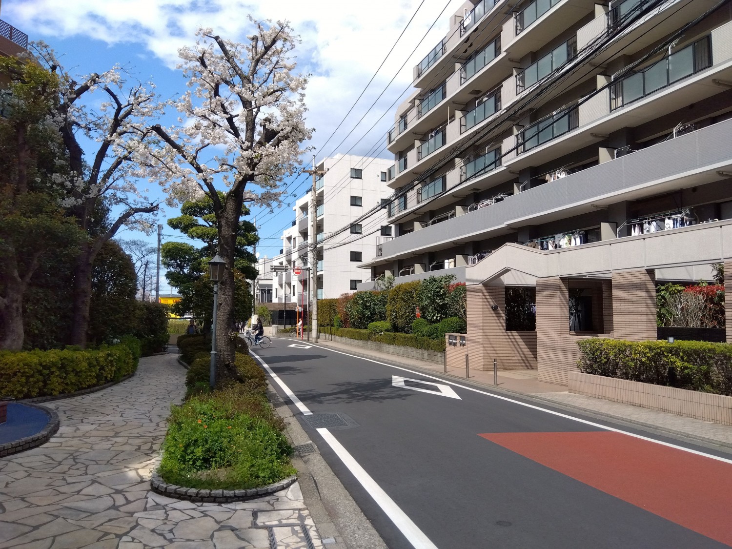 前面道路