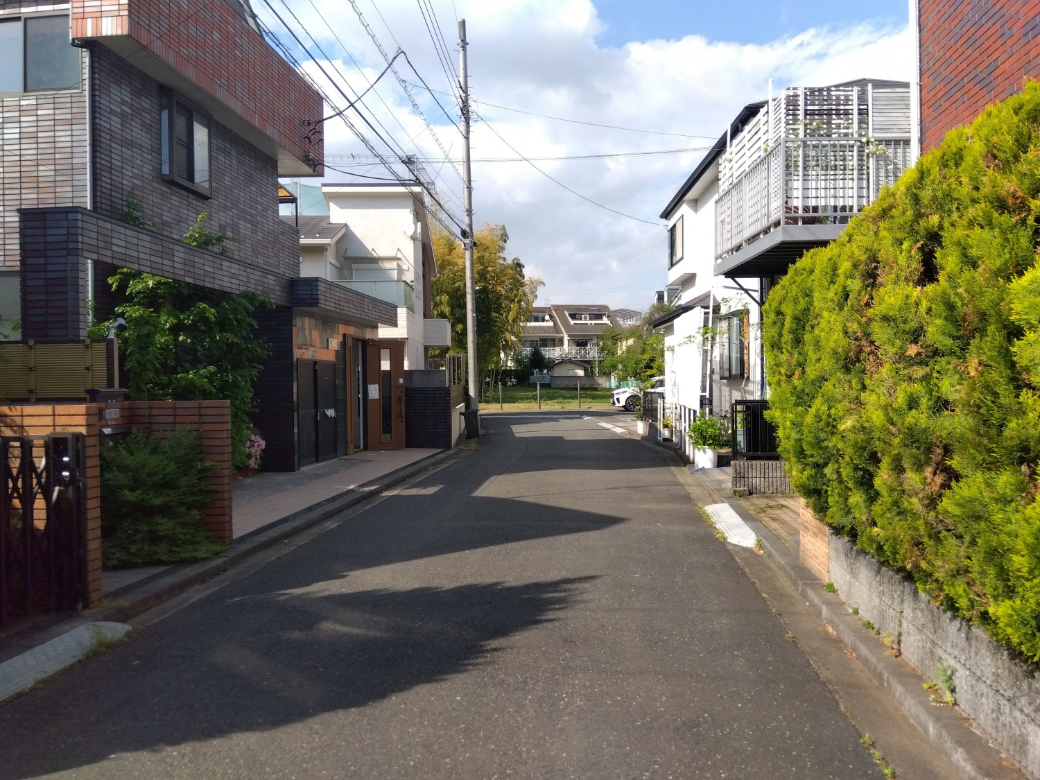 前面道路