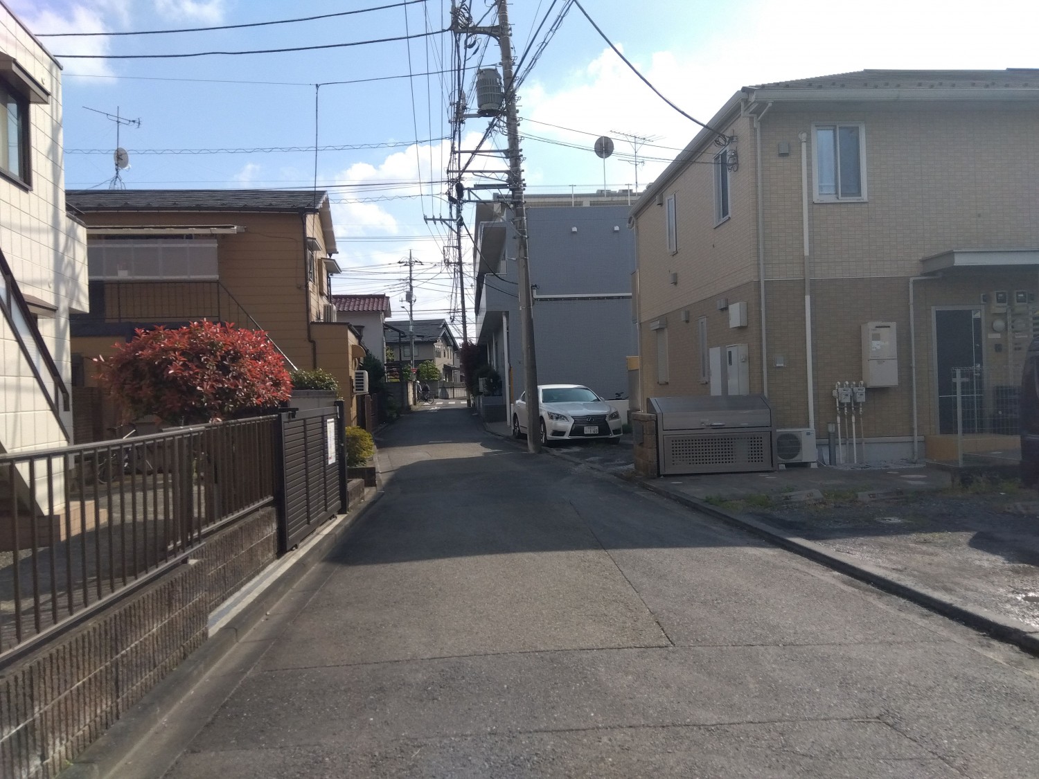 前面道路