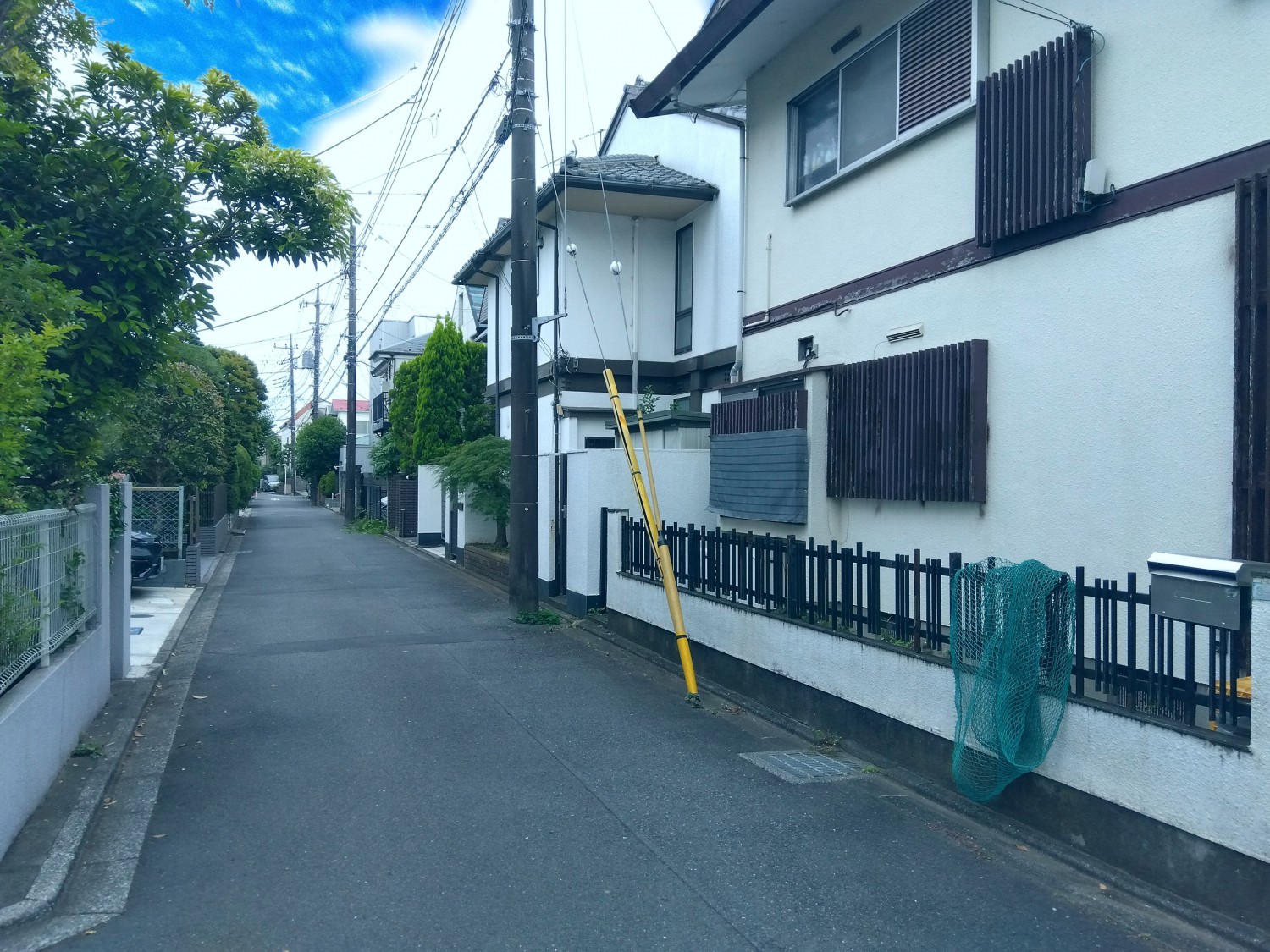 前面道路