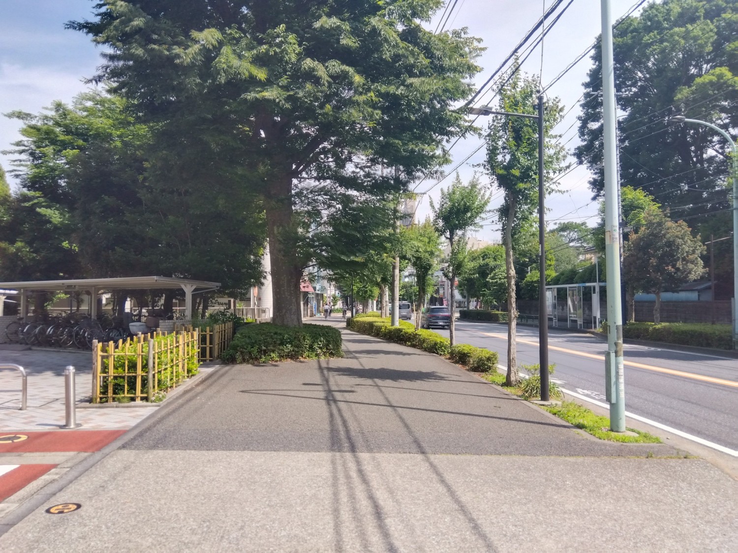 前面道路