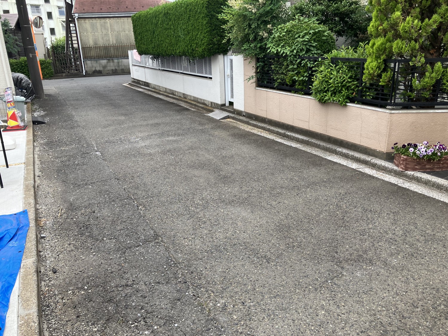 前面道路