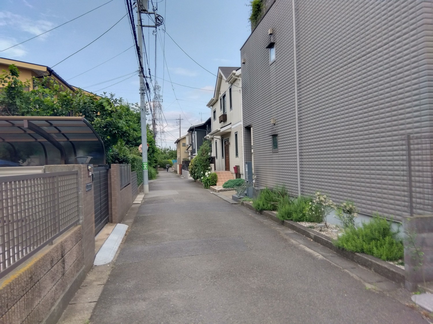 前面道路