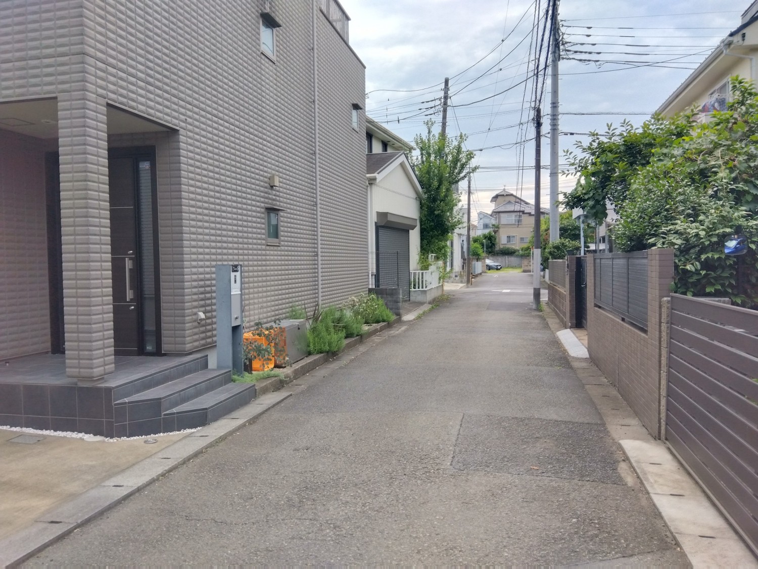前面道路