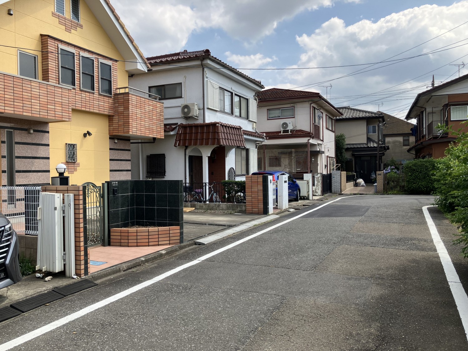 前面道路