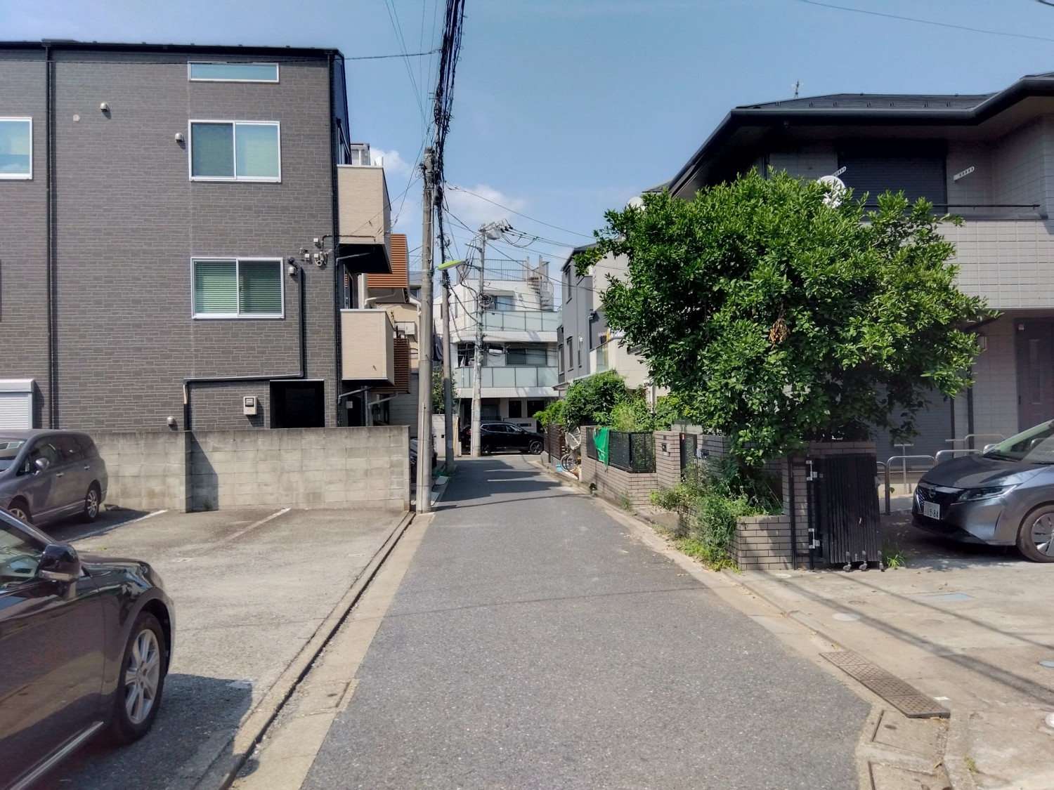 前面道路