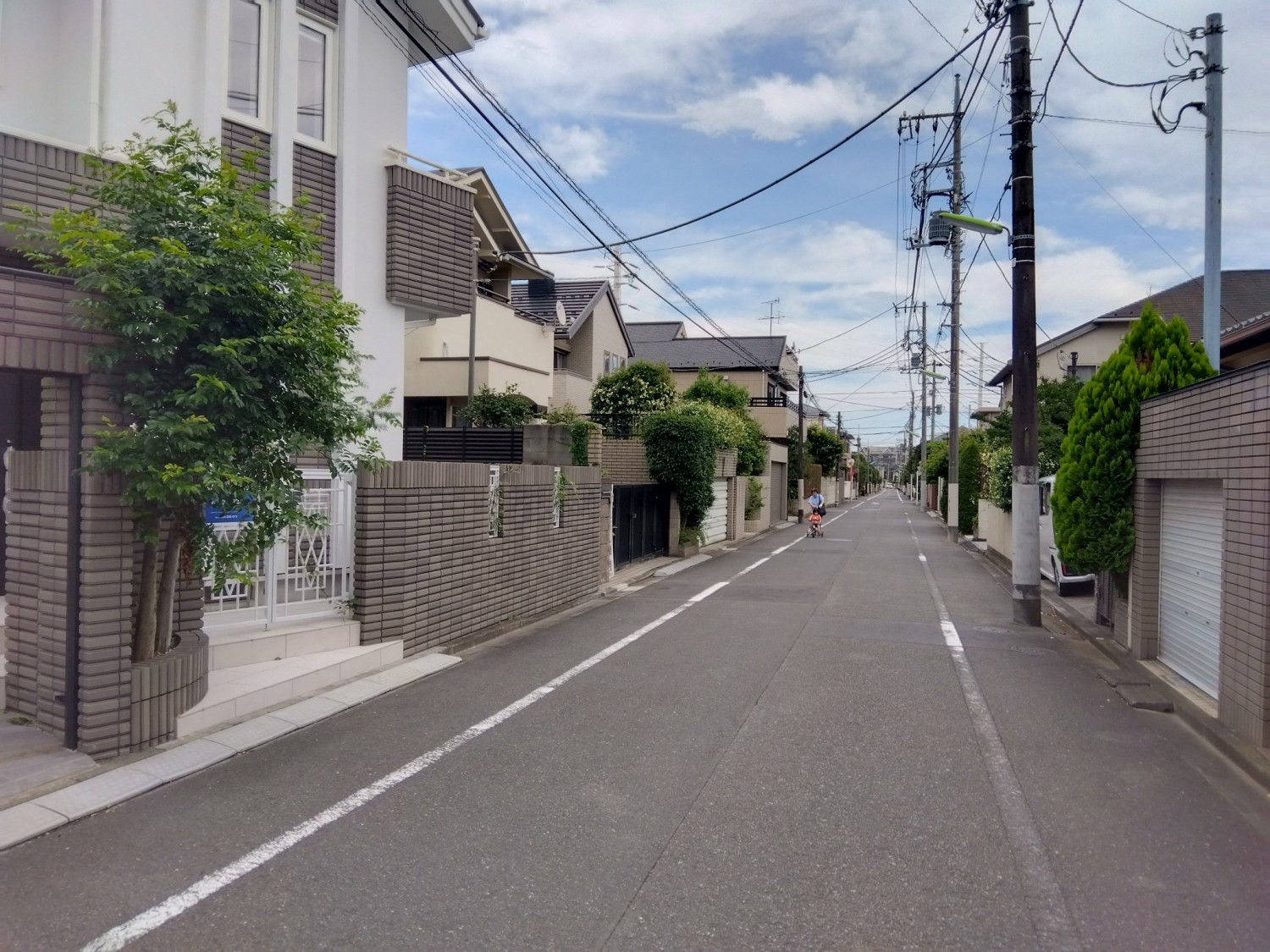 前面道路