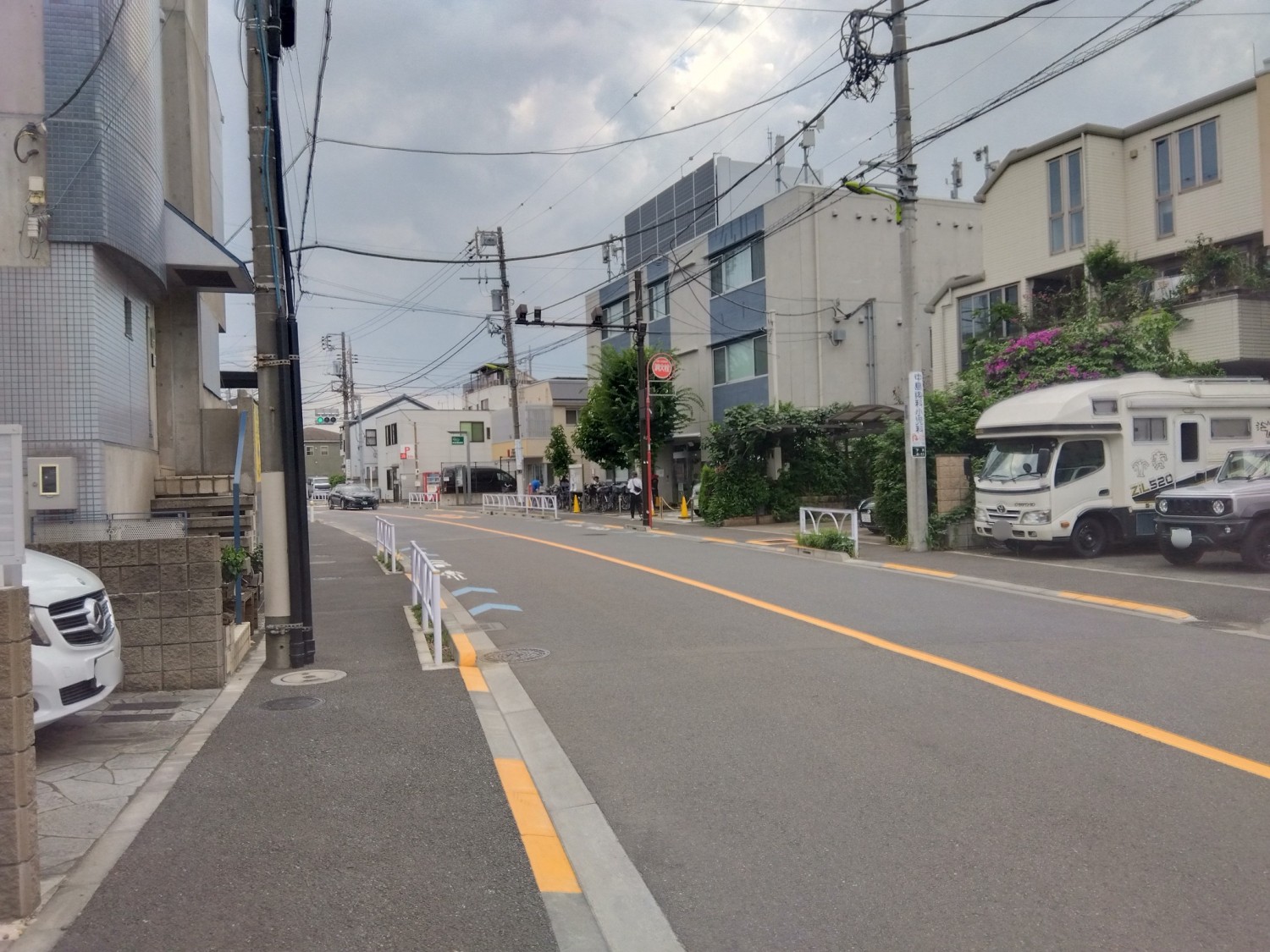 前面道路