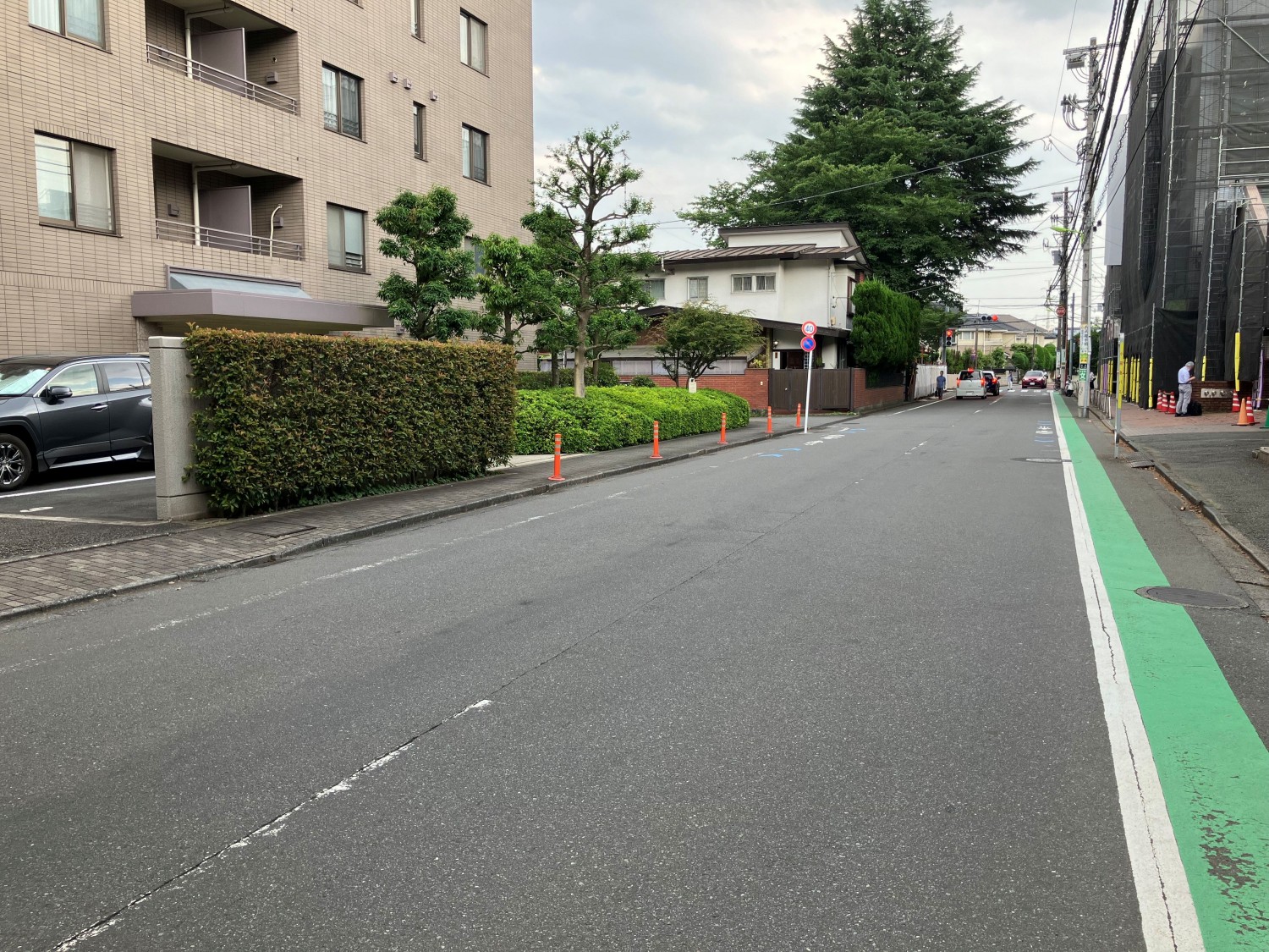 前面道路