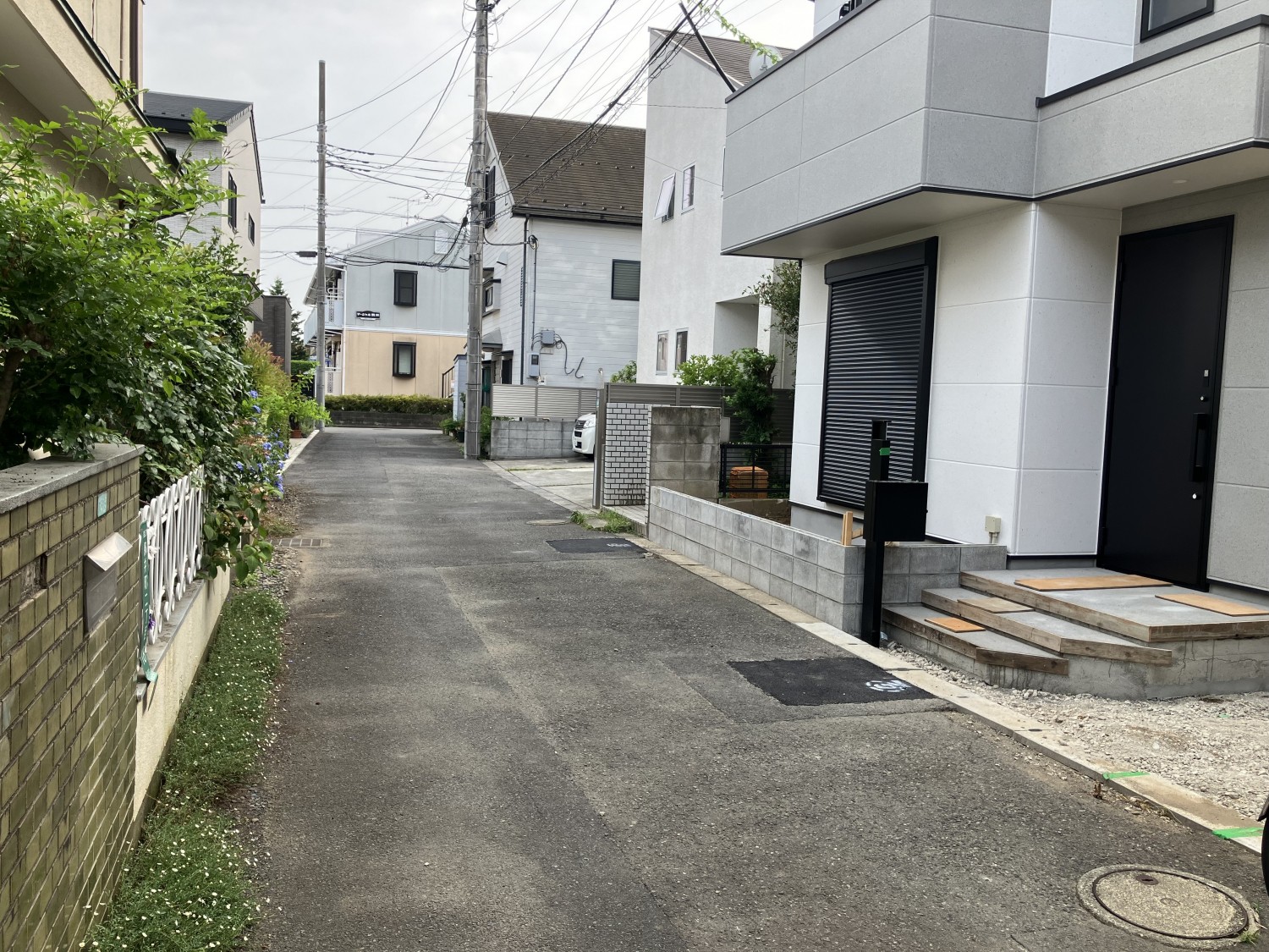 前面道路