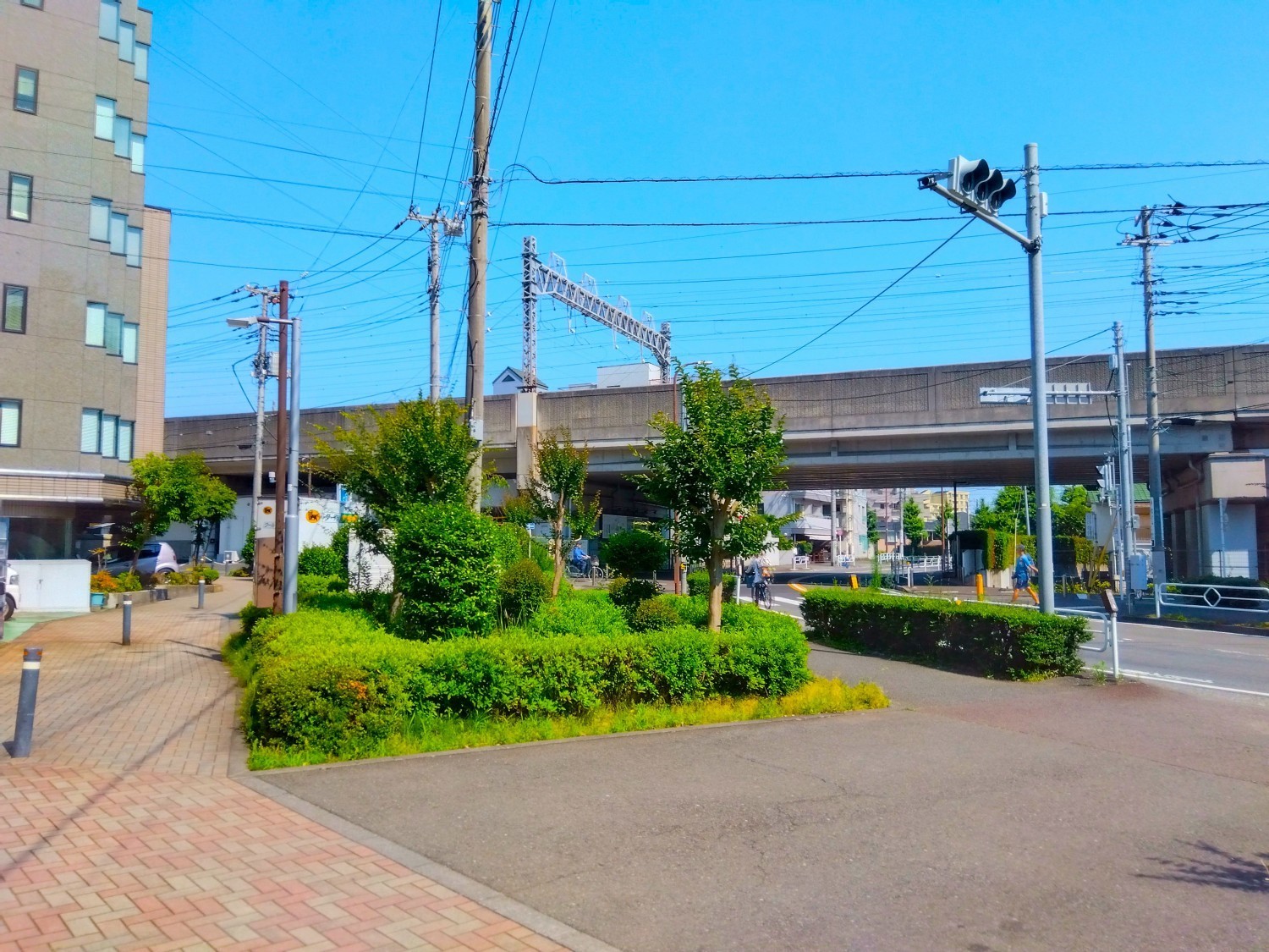 前面道路