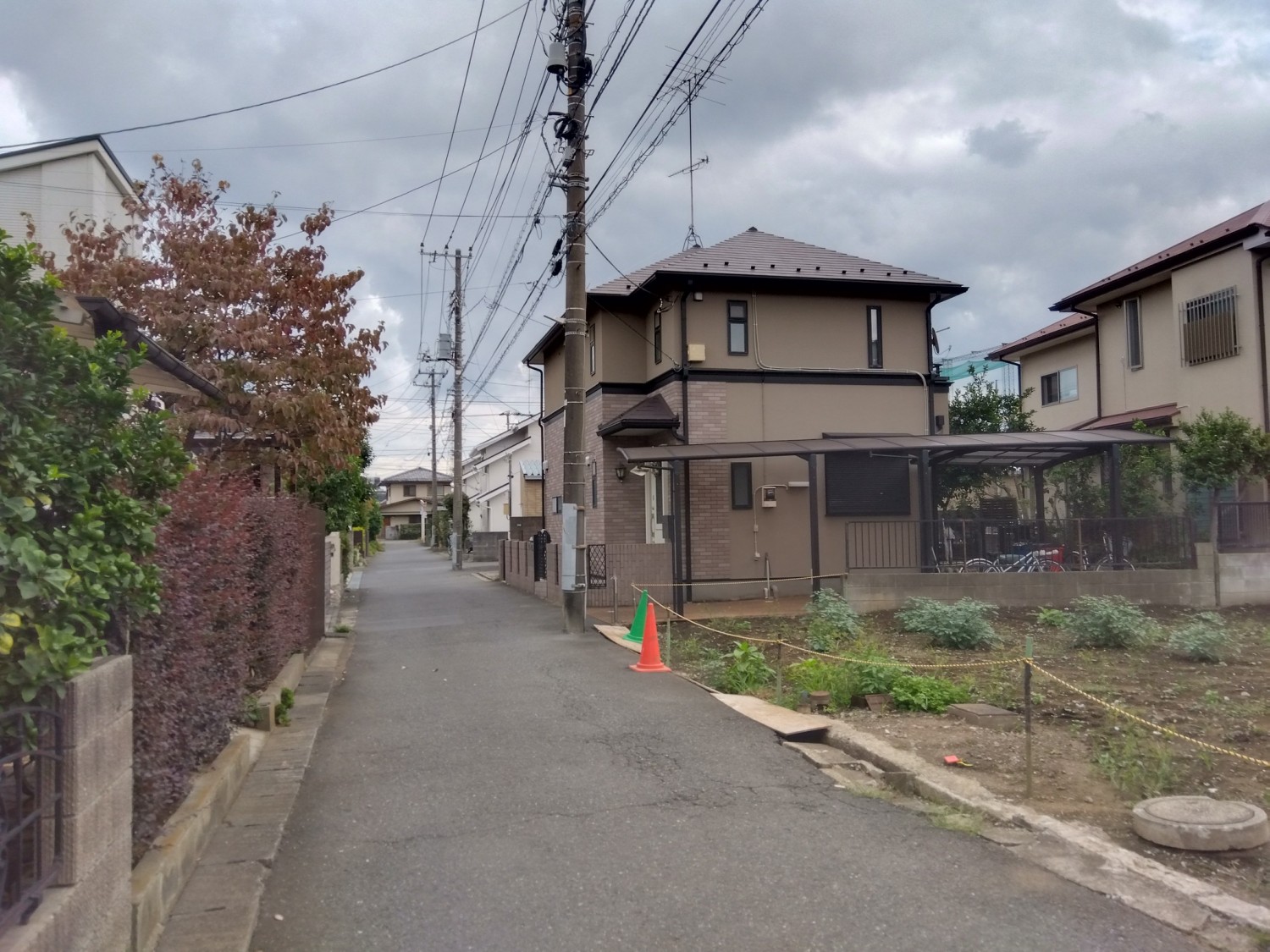 前面道路