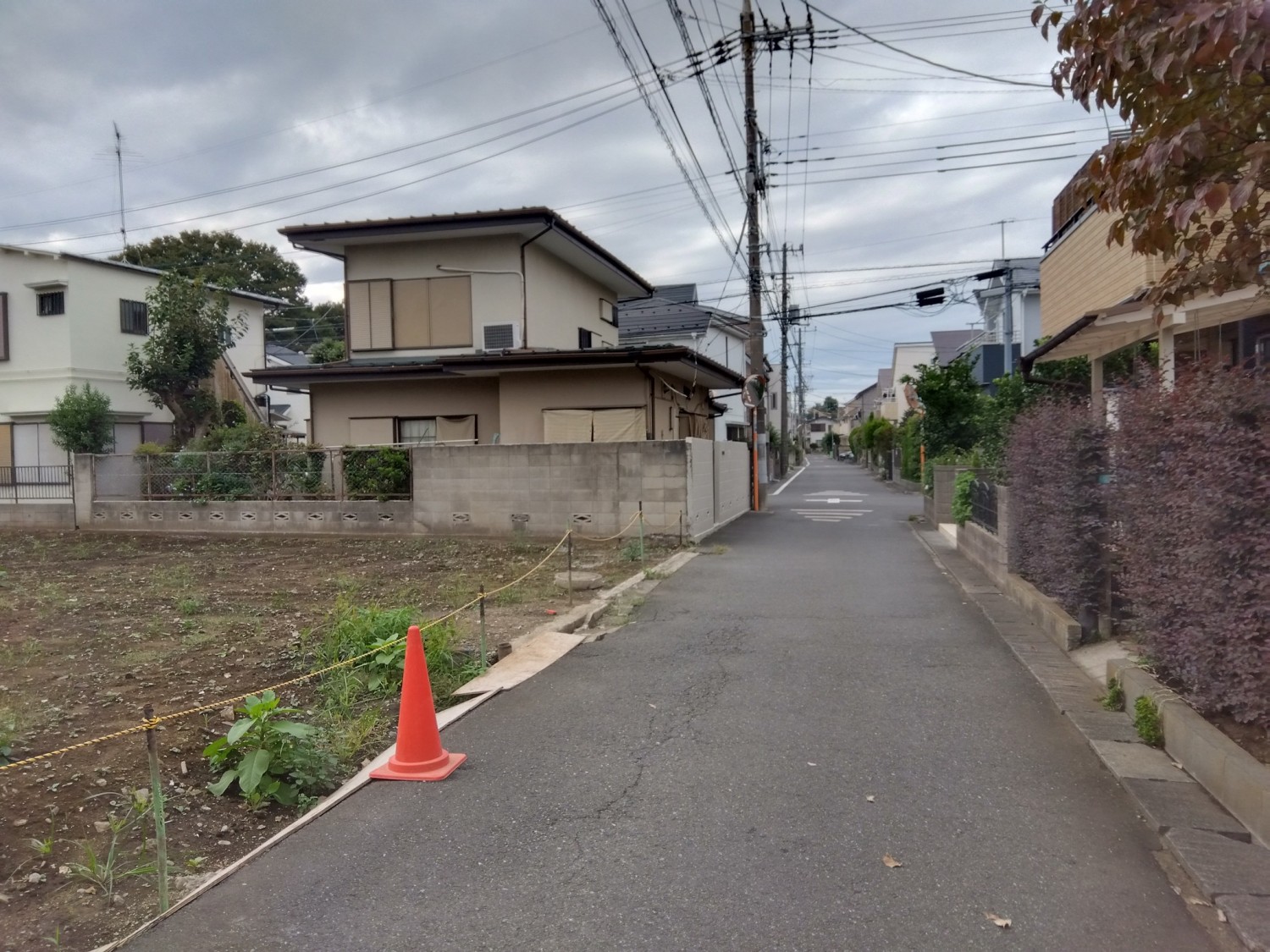 前面道路