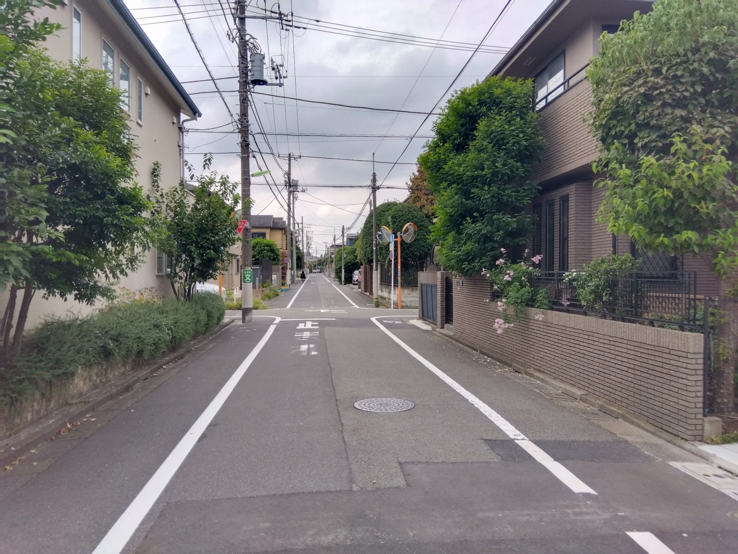 前面道路