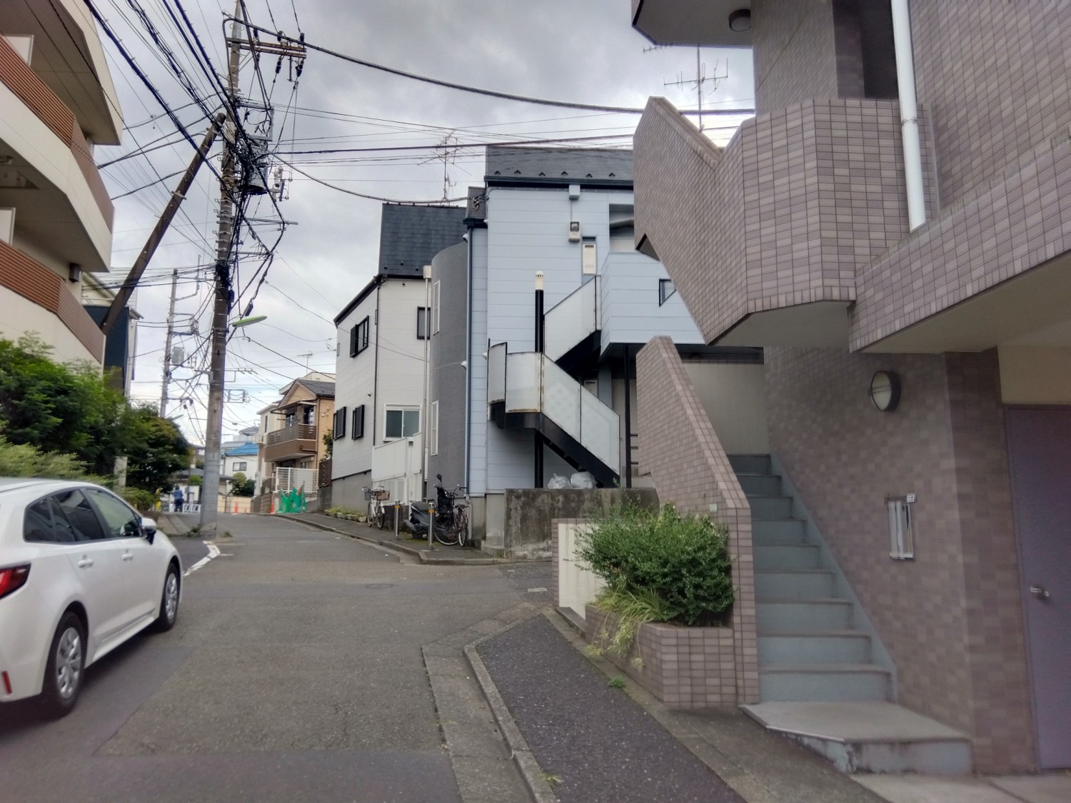 前面道路