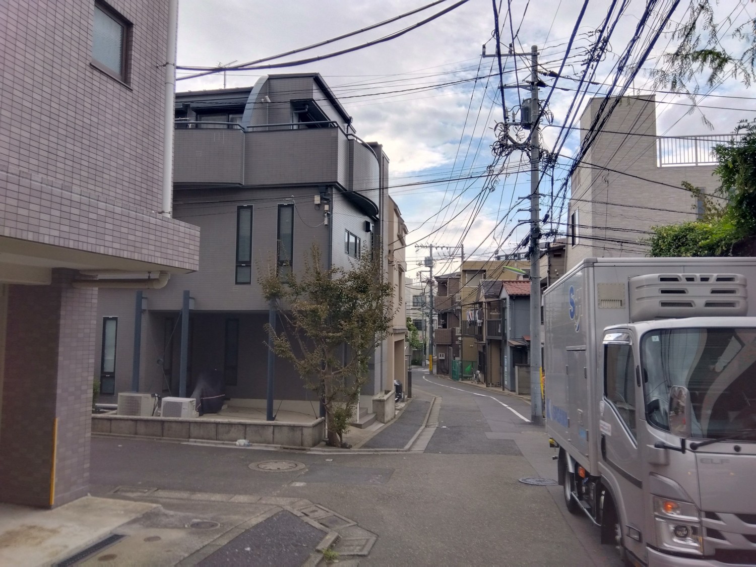 前面道路