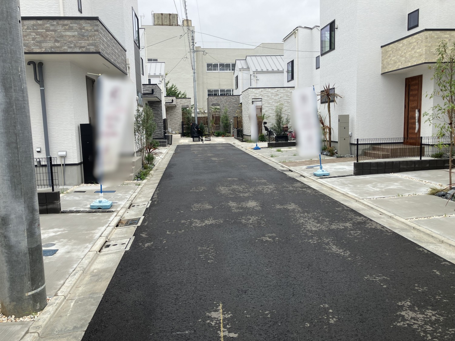 前面道路