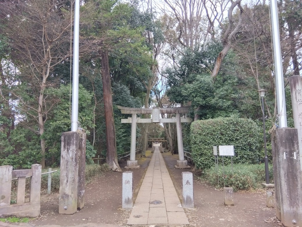 氷川神社まで110m