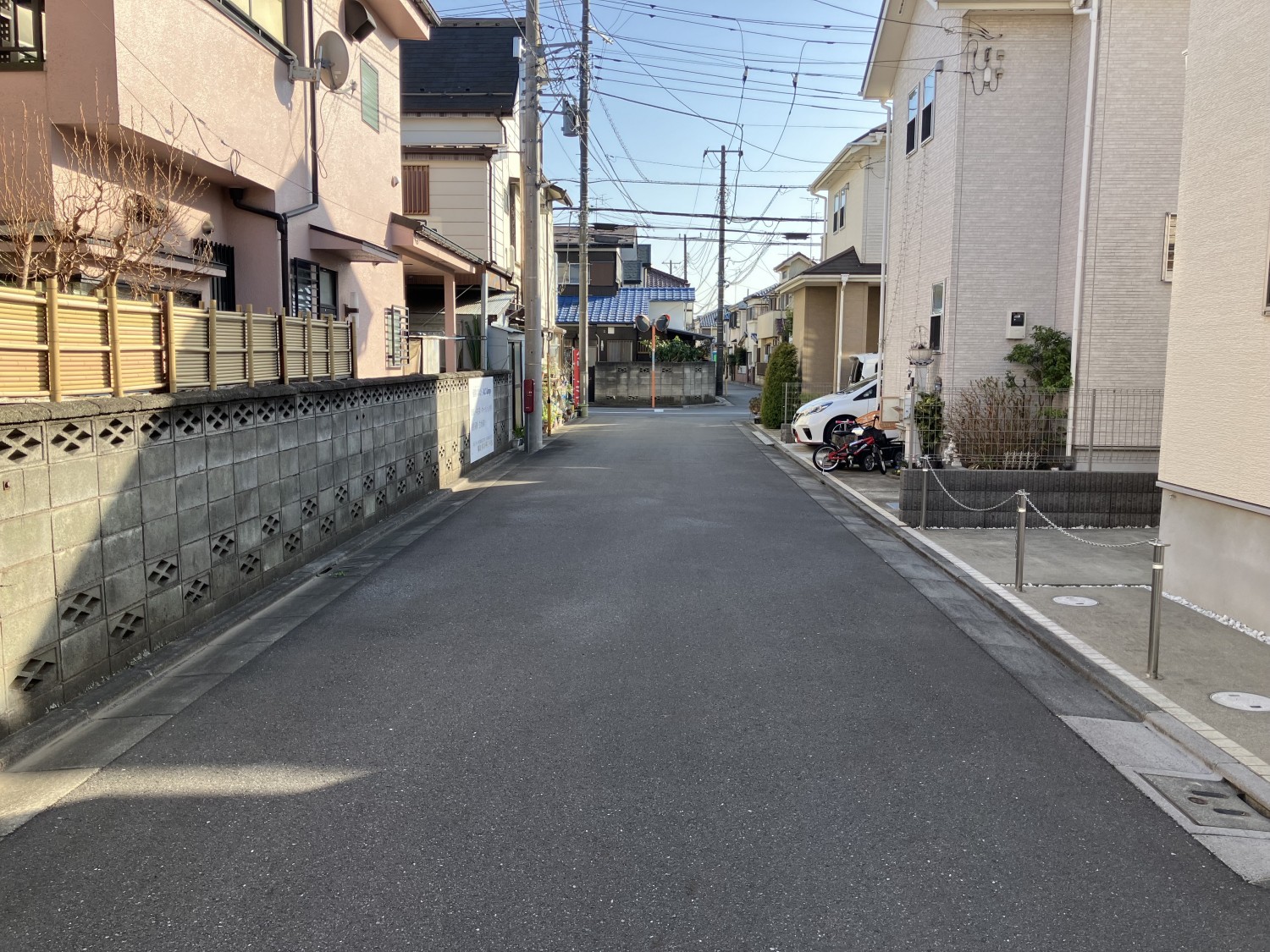 前面道路
