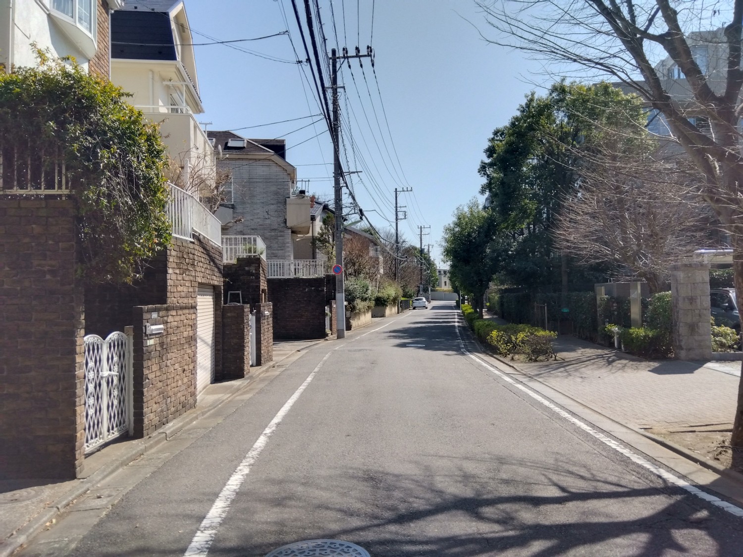 前面道路