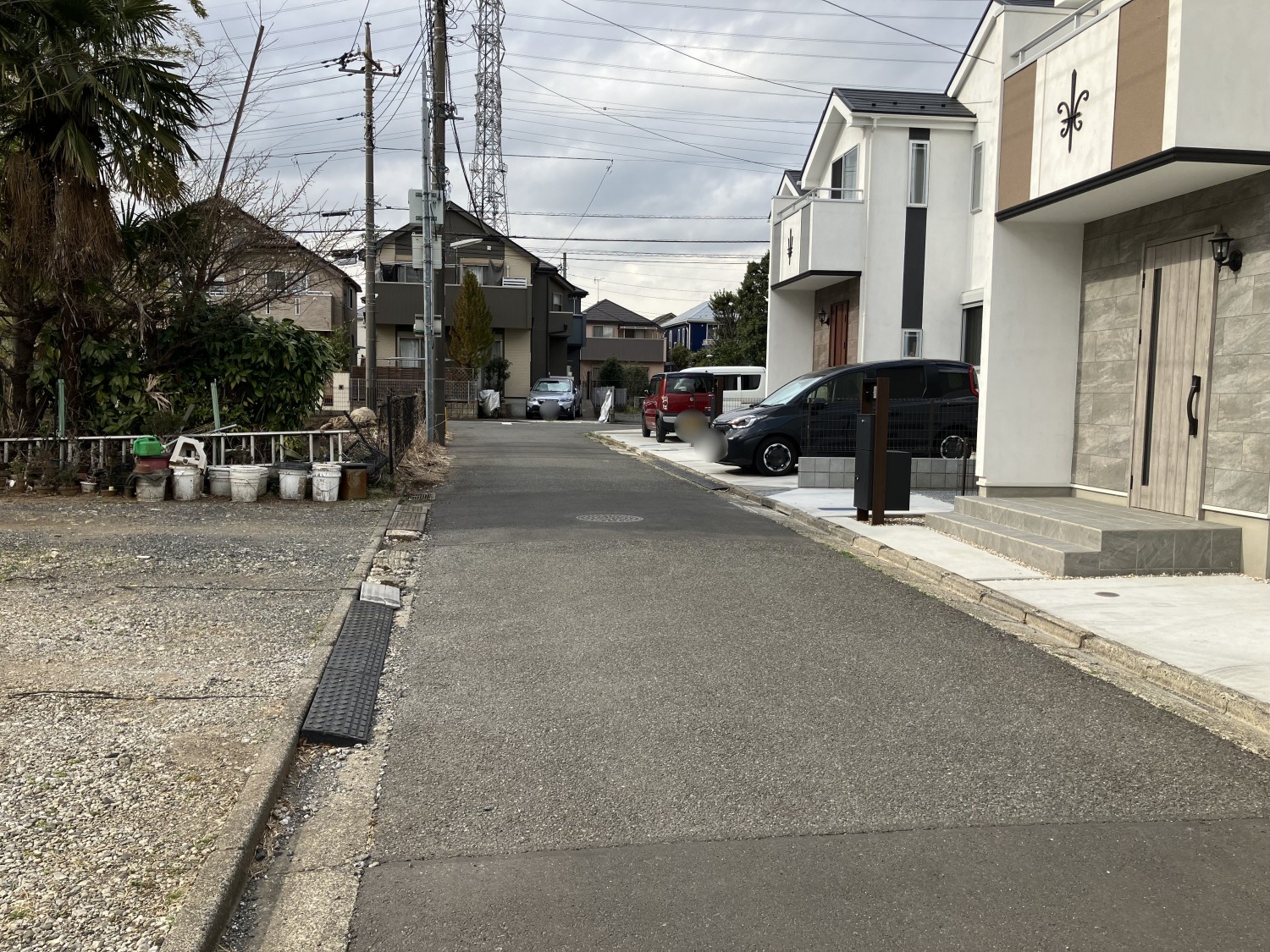 前面道路