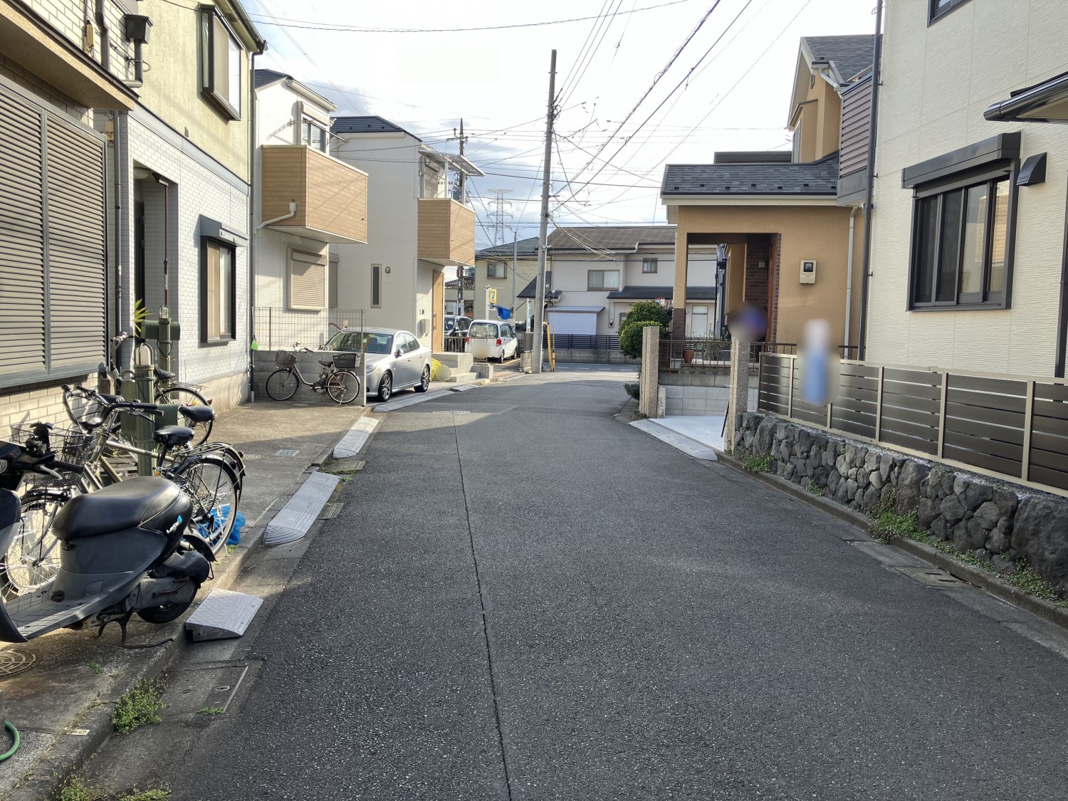 前面道路