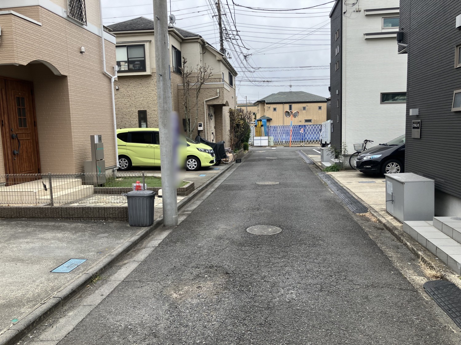 前面道路