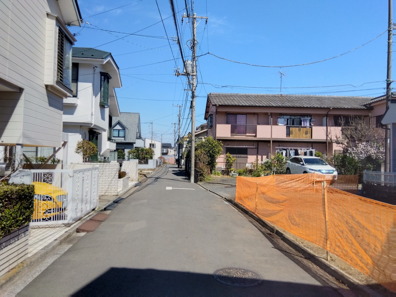 前面道路