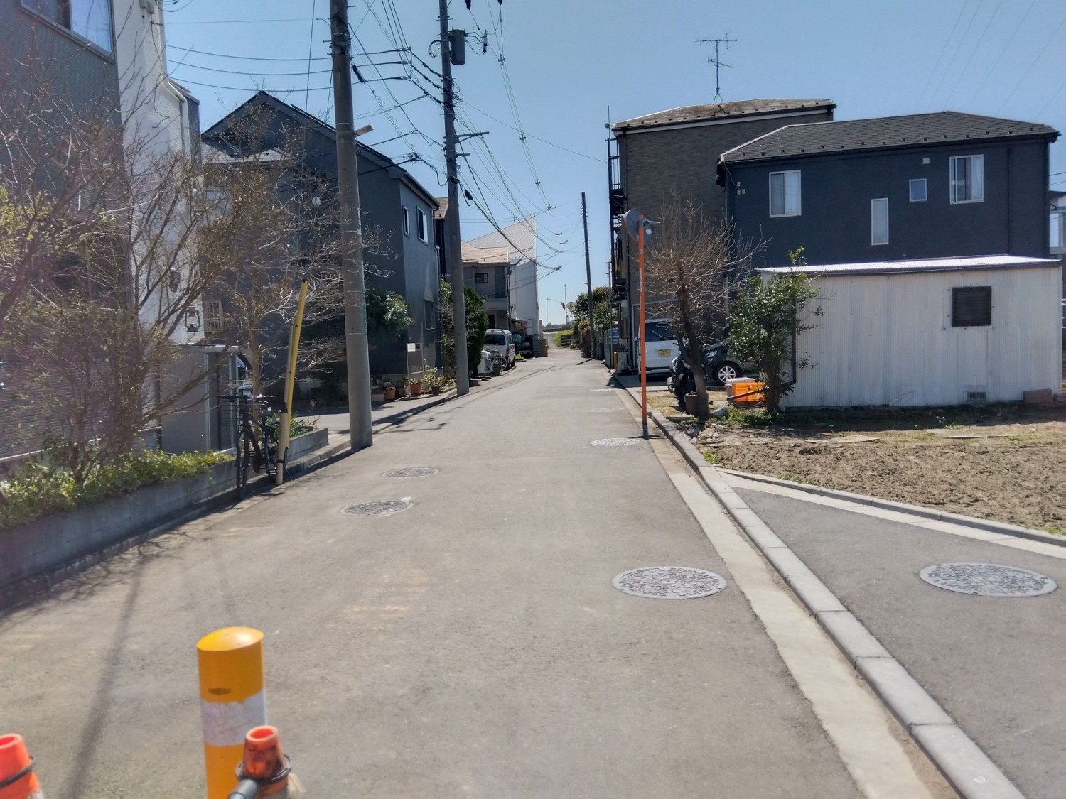 前面道路