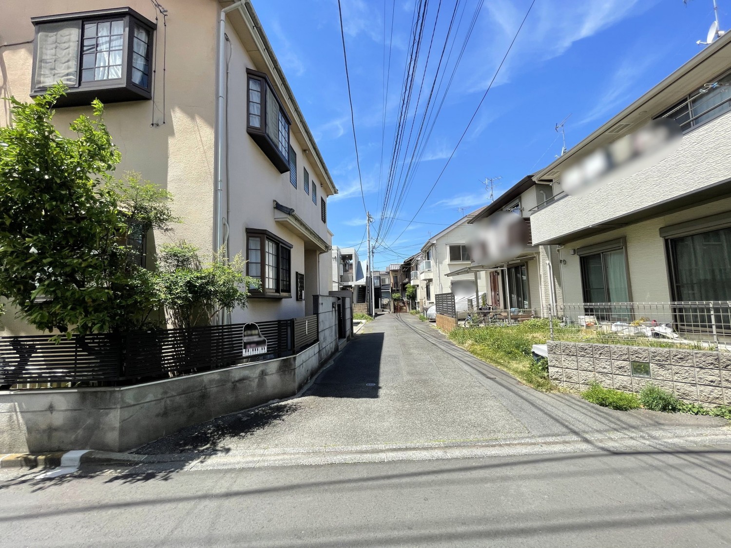 前面道路