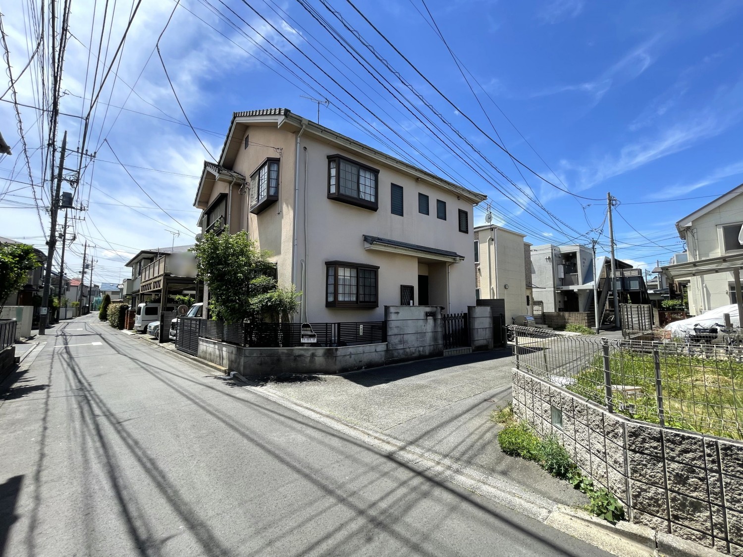 前面道路
