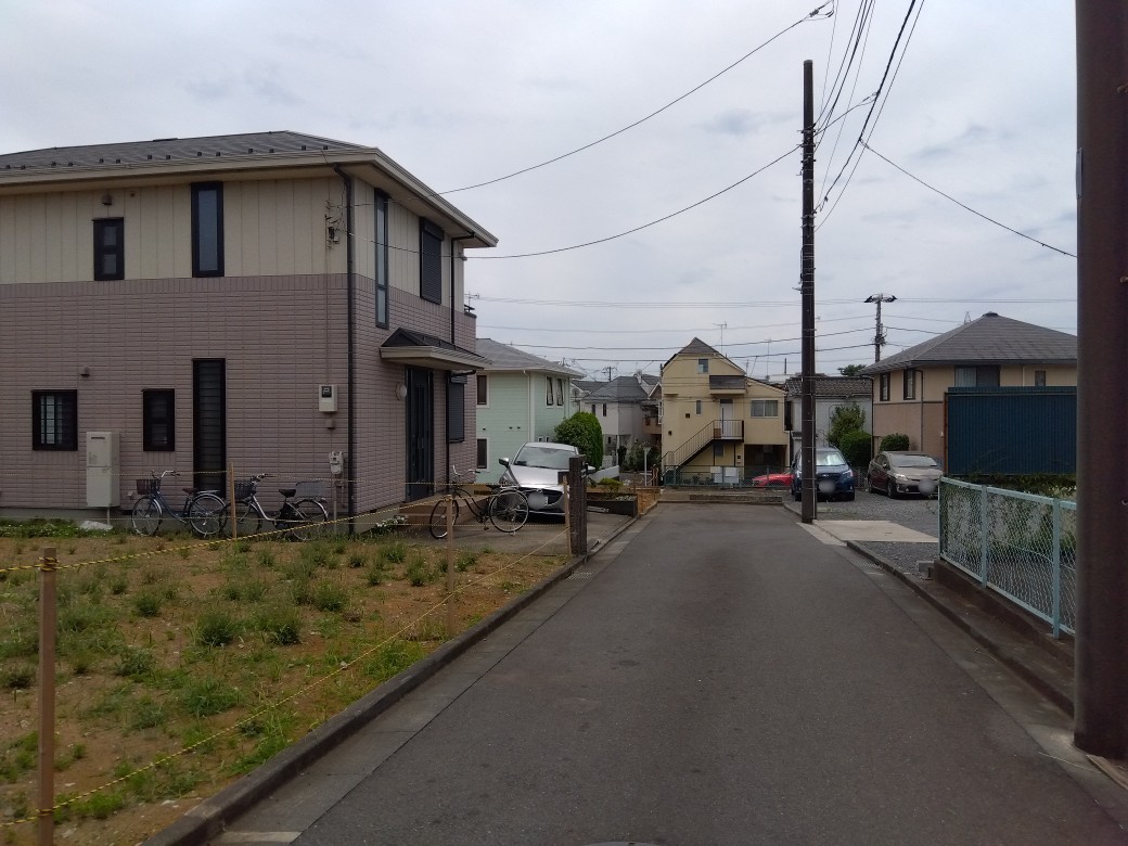 前面道路