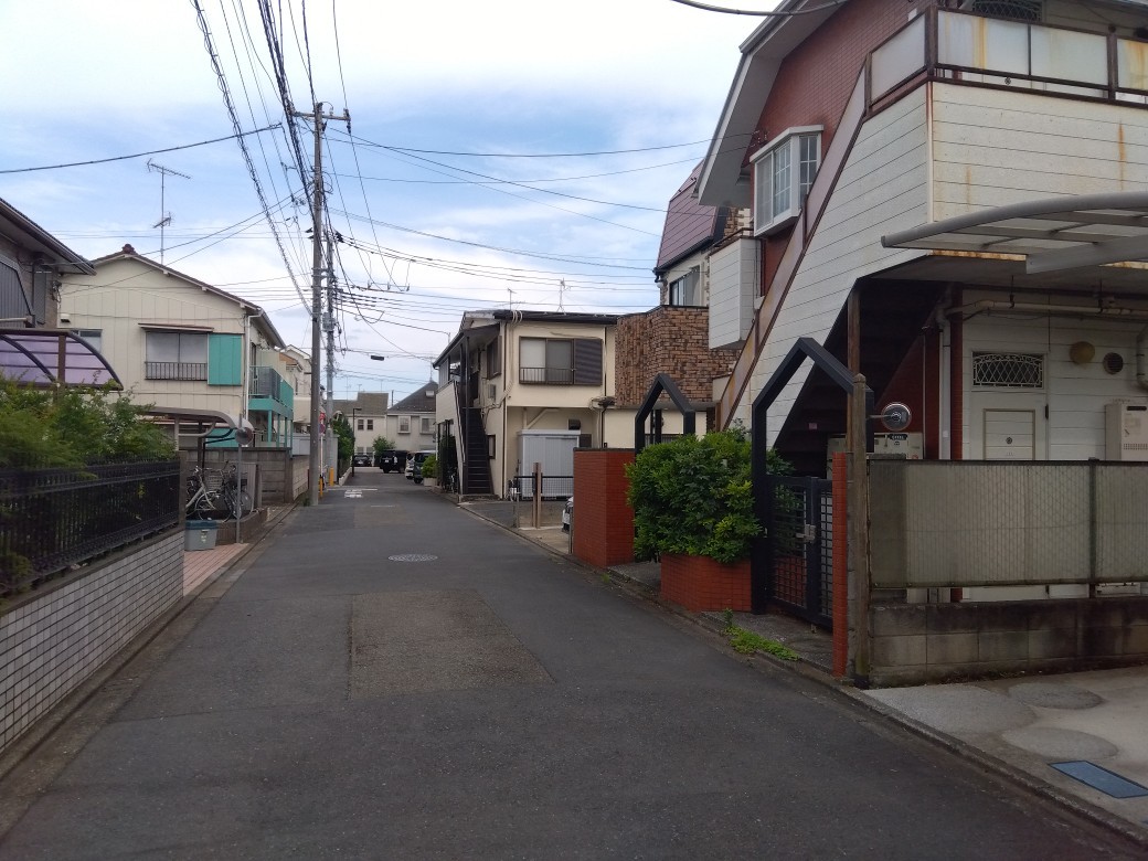 前面道路
