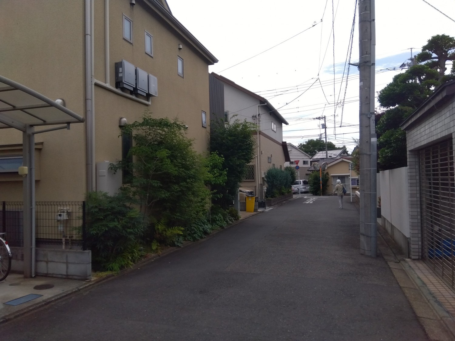 前面道路