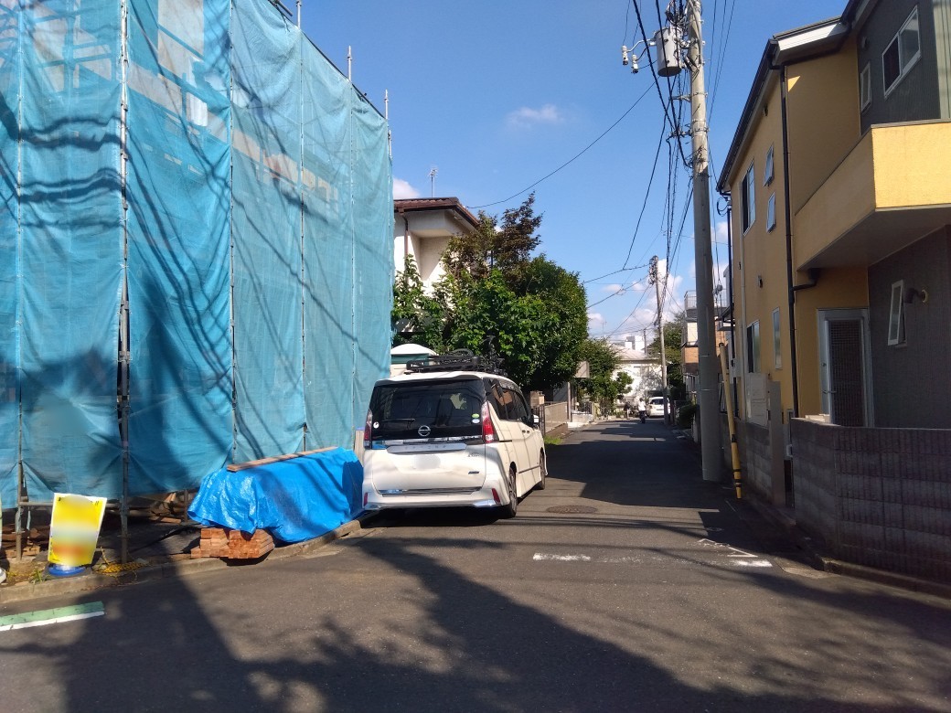 前面道路