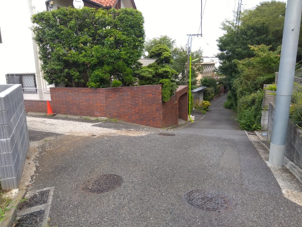 前面道路