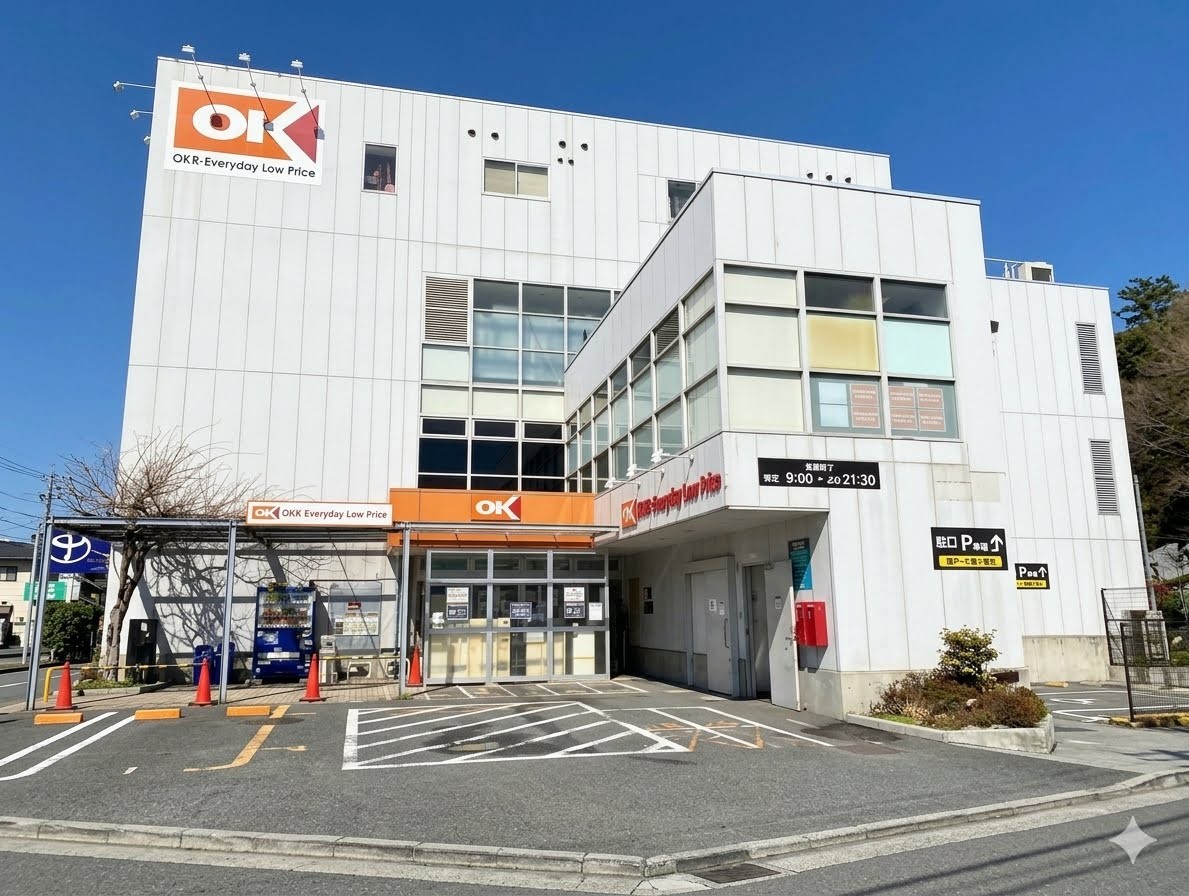 オーケーまで900m
