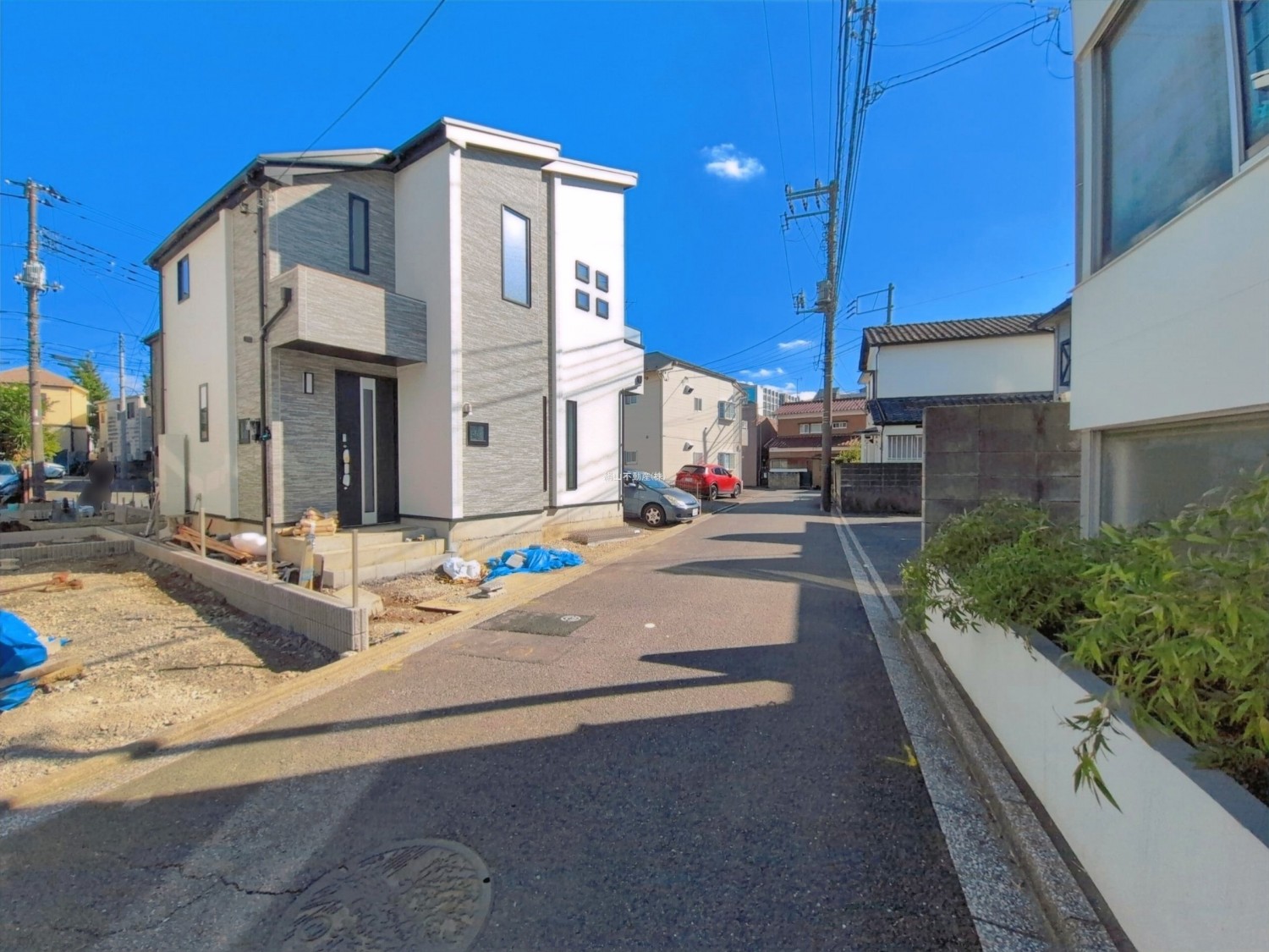 前面道路