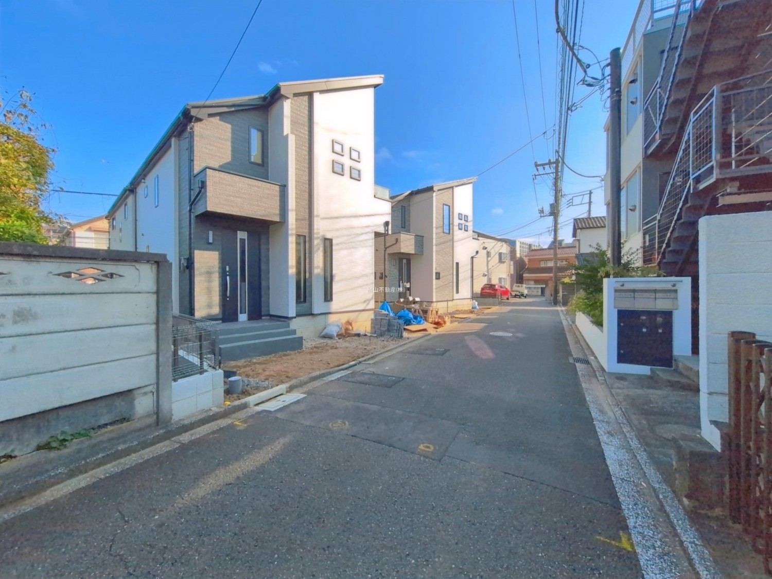 前面道路