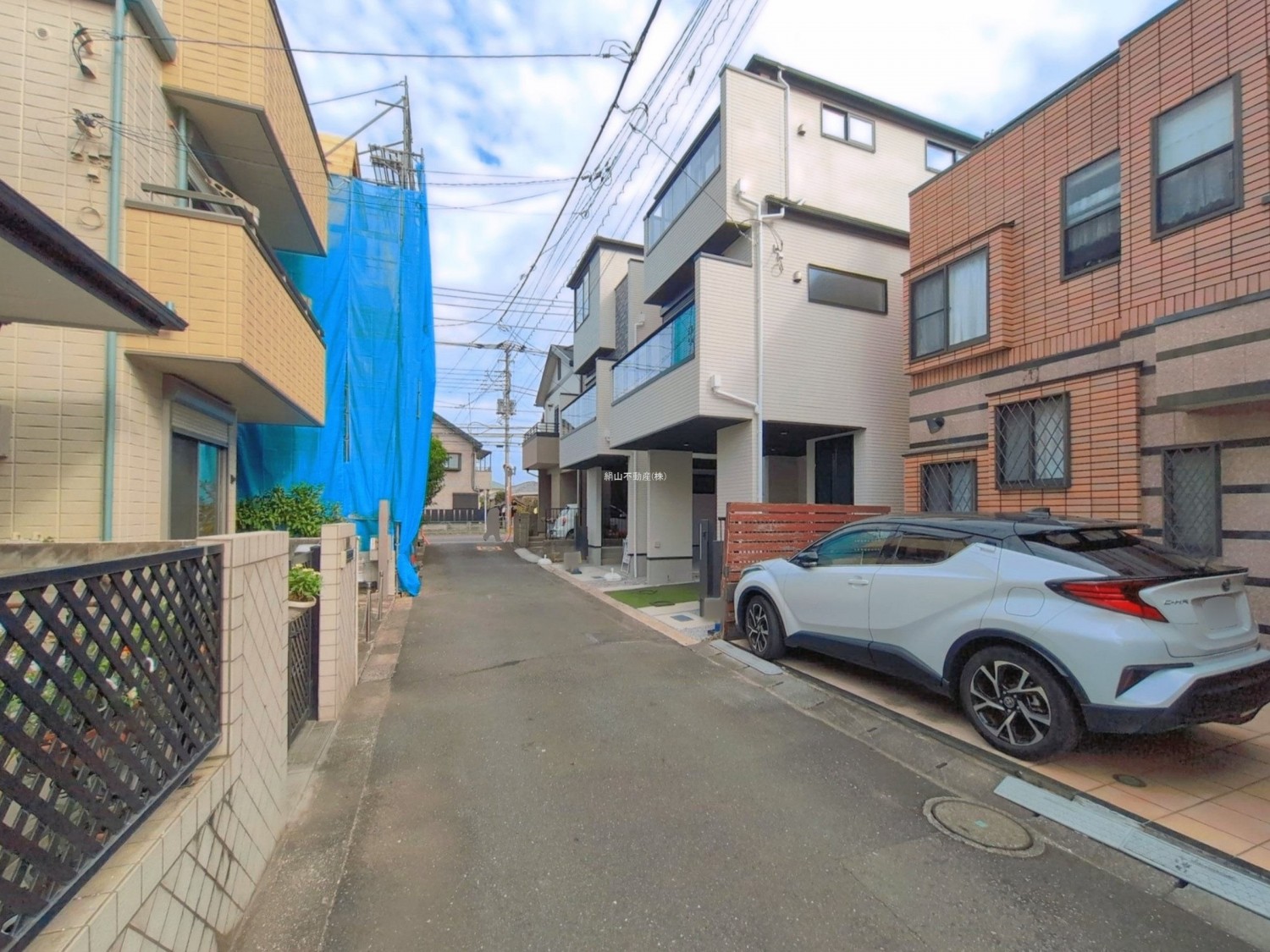 前面道路
