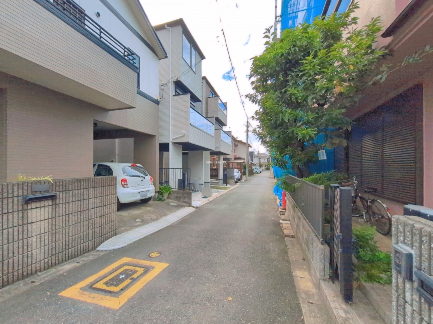 前面道路