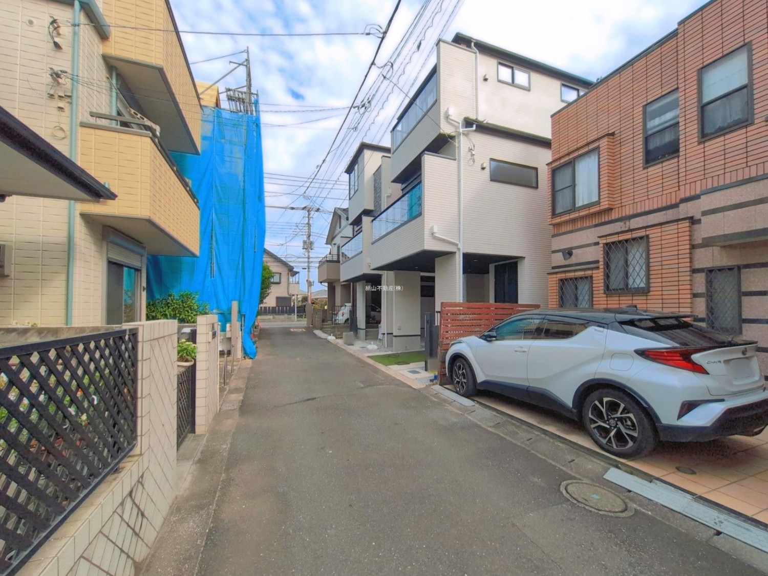 前面道路
